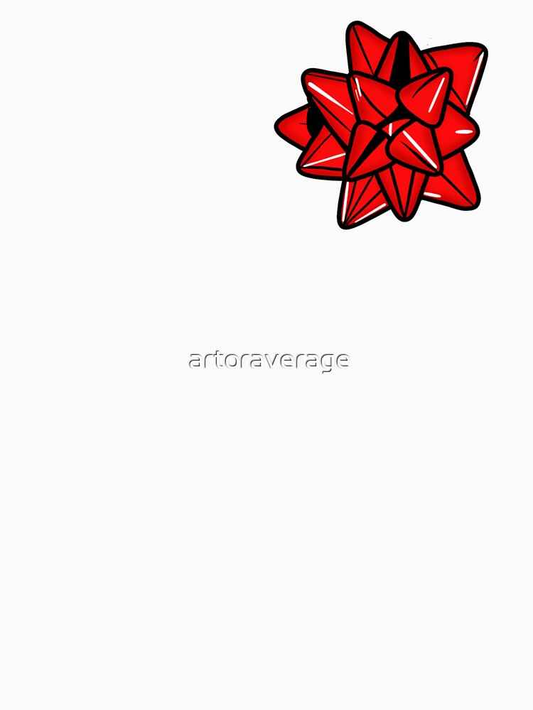 Christmas Bow (red) by artoraverage