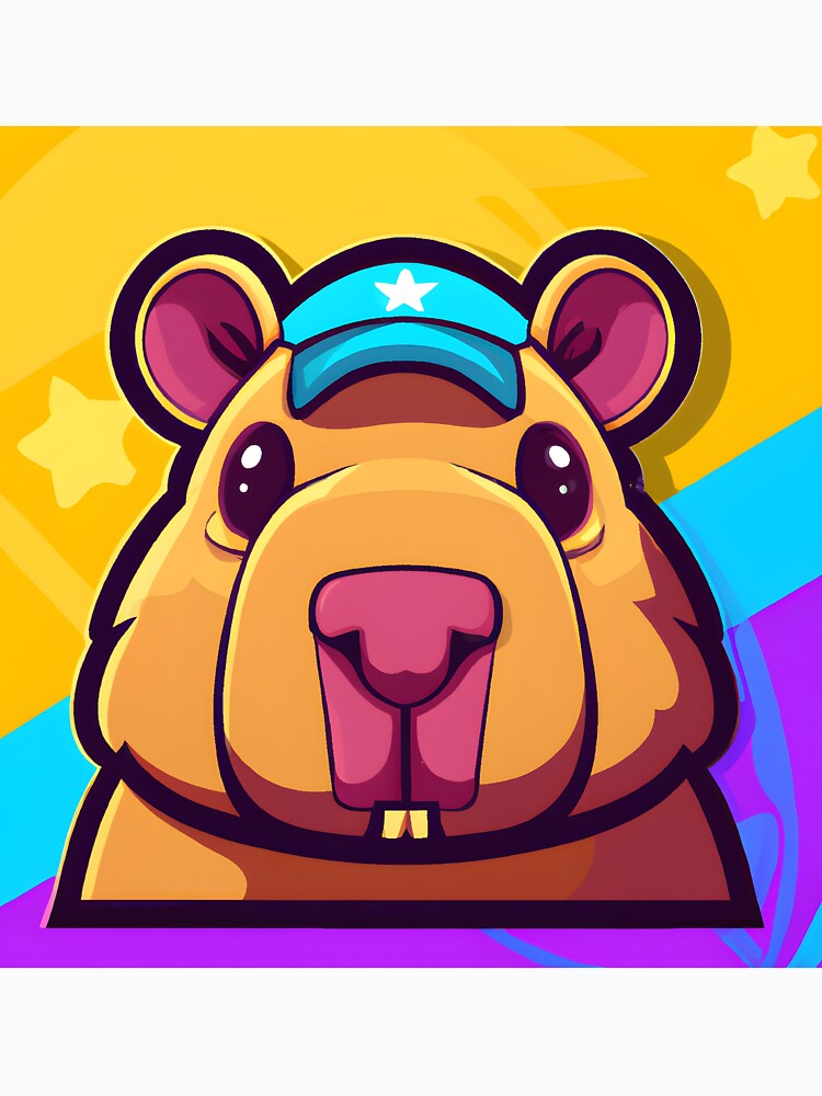 Cop Capybara by ArtfulThreadsCo