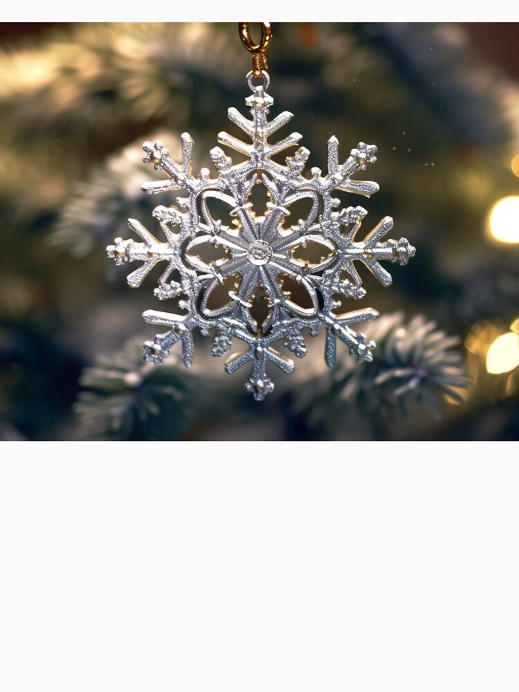 Christmas - Snowflake Ornament by KootenayDesigns