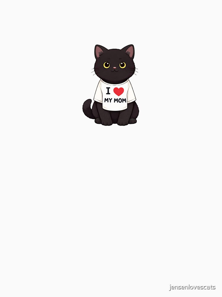 cat mom- black by jensenlovescats
