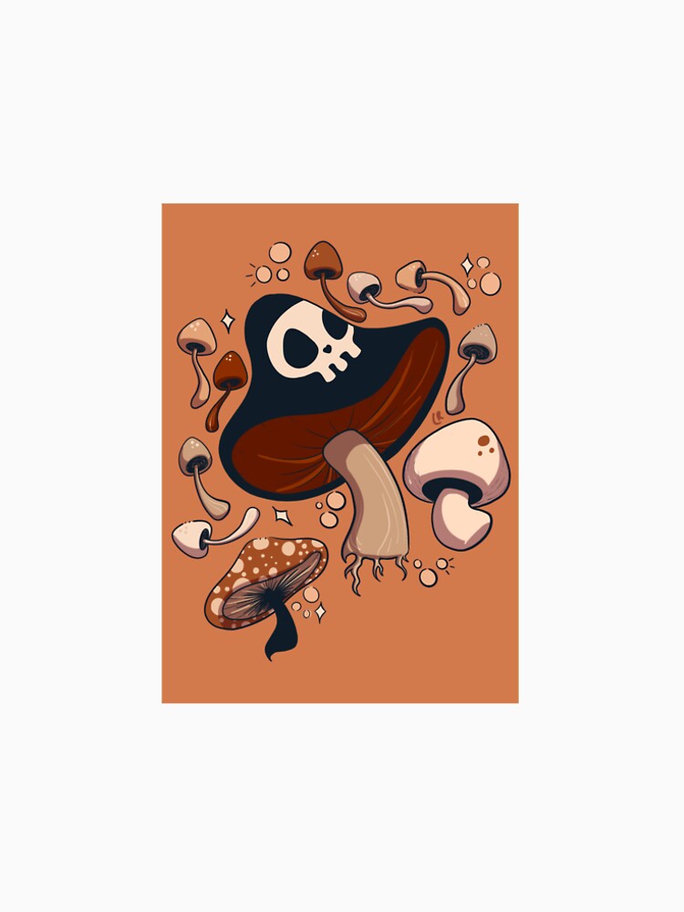 Poison Mushrooms by laurenreedart