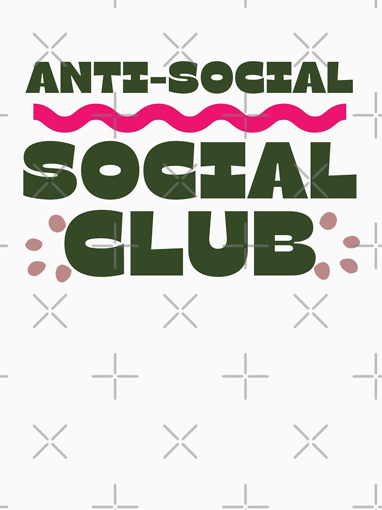 Antisocial social club by wordsup