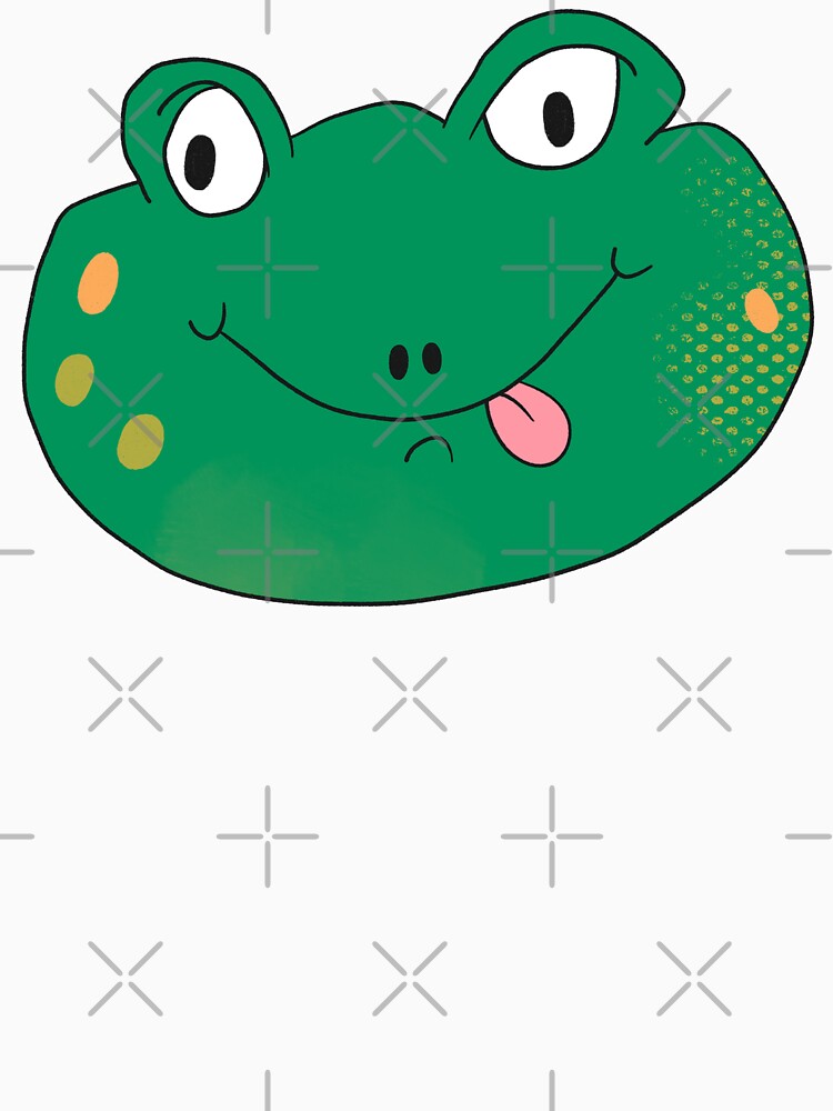 Silly Freddy Frog Face by yellowflowerhut