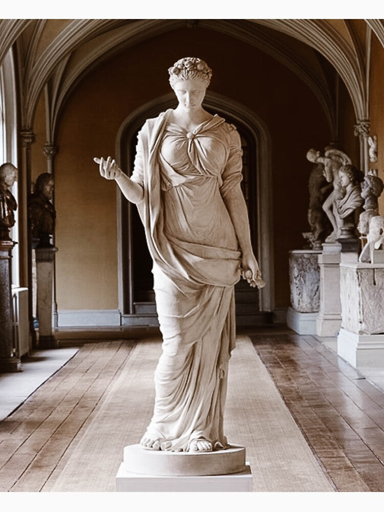 "Four Seasons" Sculpture Coade Female Sculpture by apopofbeauty