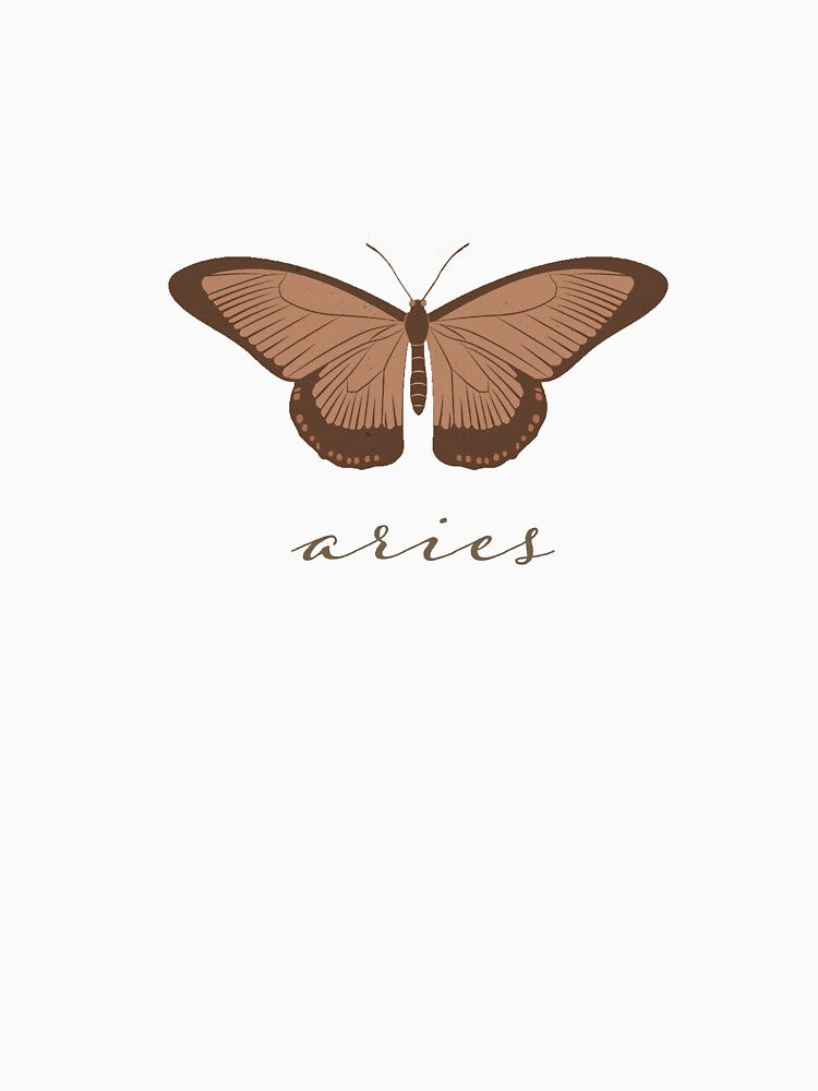 aries butterfly aesthetic astrology by mandeegirl17