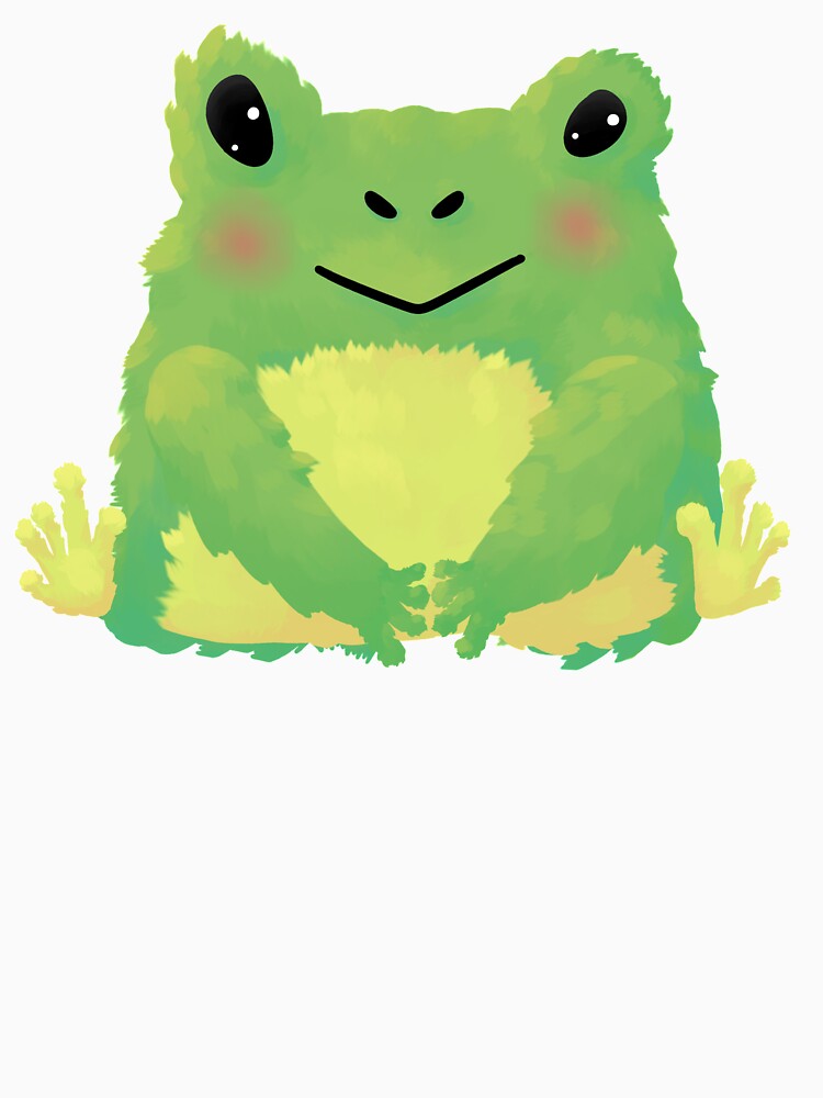 Plush Frog by Darja Sinitsyna