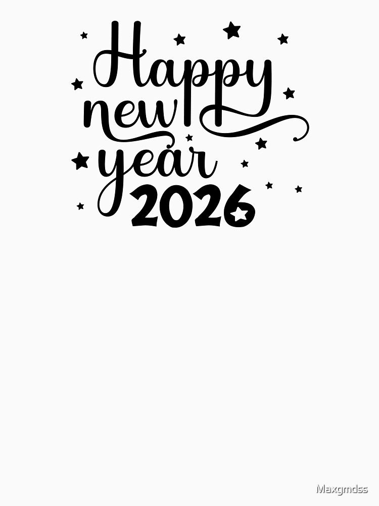 Happy New Year 2026 Design by Maxgmdss