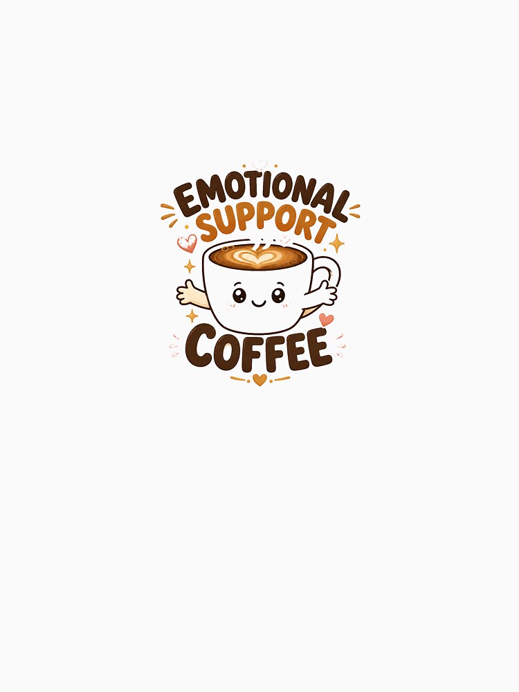 Coffee Gift - Emotional Support Kawaii by RedRubyBubble