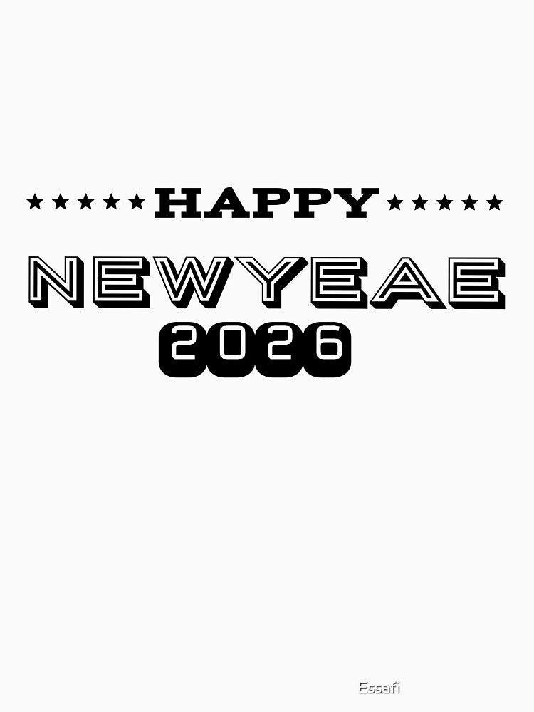 Happy New Year 2026 by Essafi  ⭐️⭐️⭐️⭐️⭐️⭐️