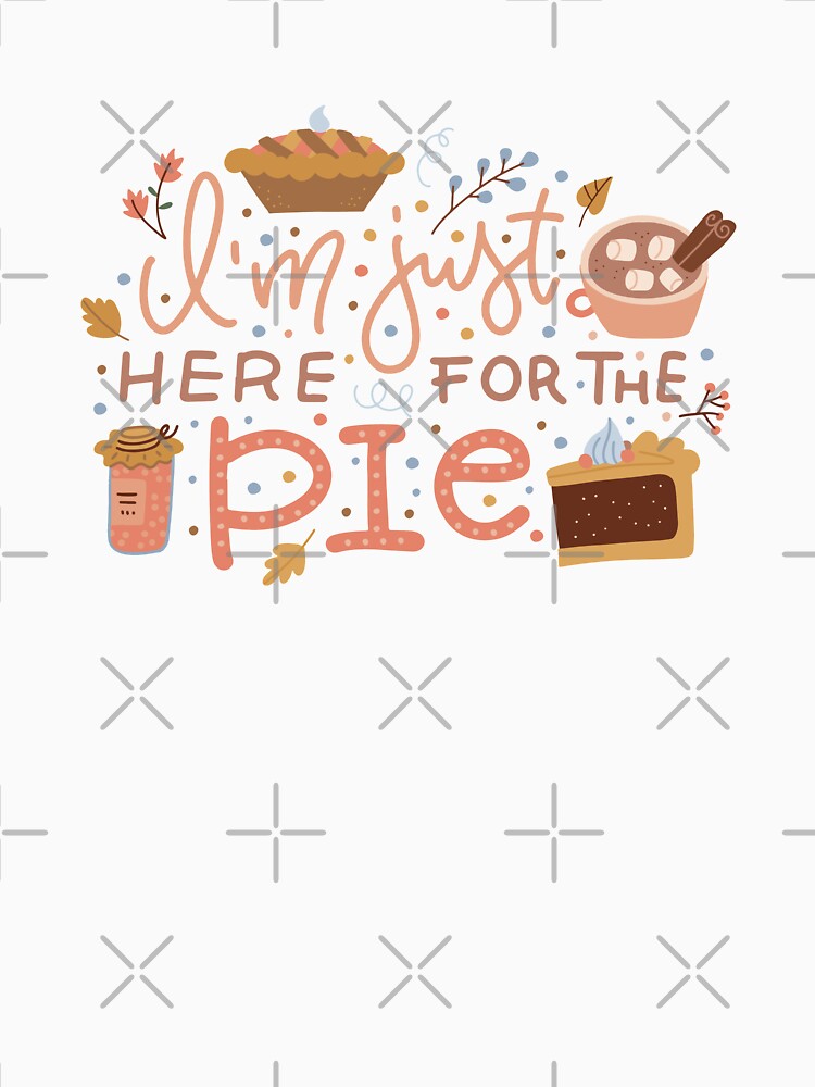 Pumpkin Pie Sweater Weather, Stay Cozy, Hygge Design, Cute Fall Autumn by KWorldDesigns