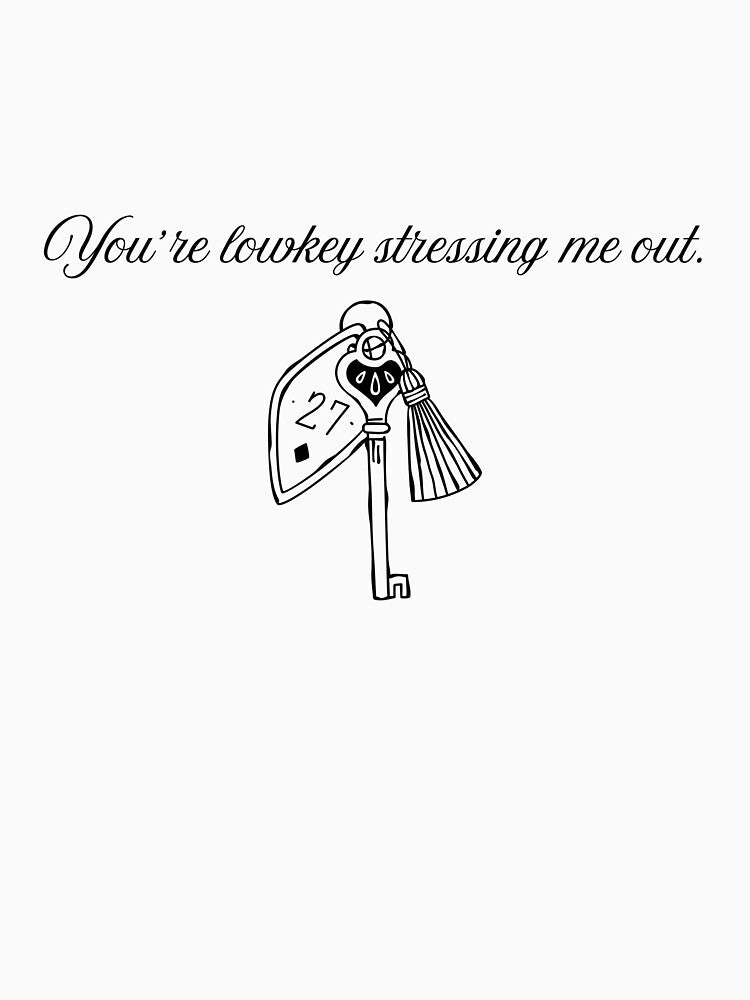 You're lowkey stressing me out by eccreates