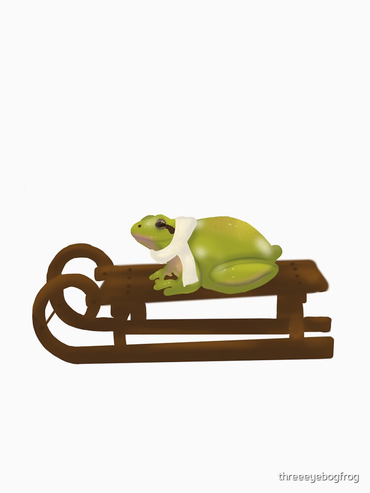 Froggy Sled by threeeyebogfrog