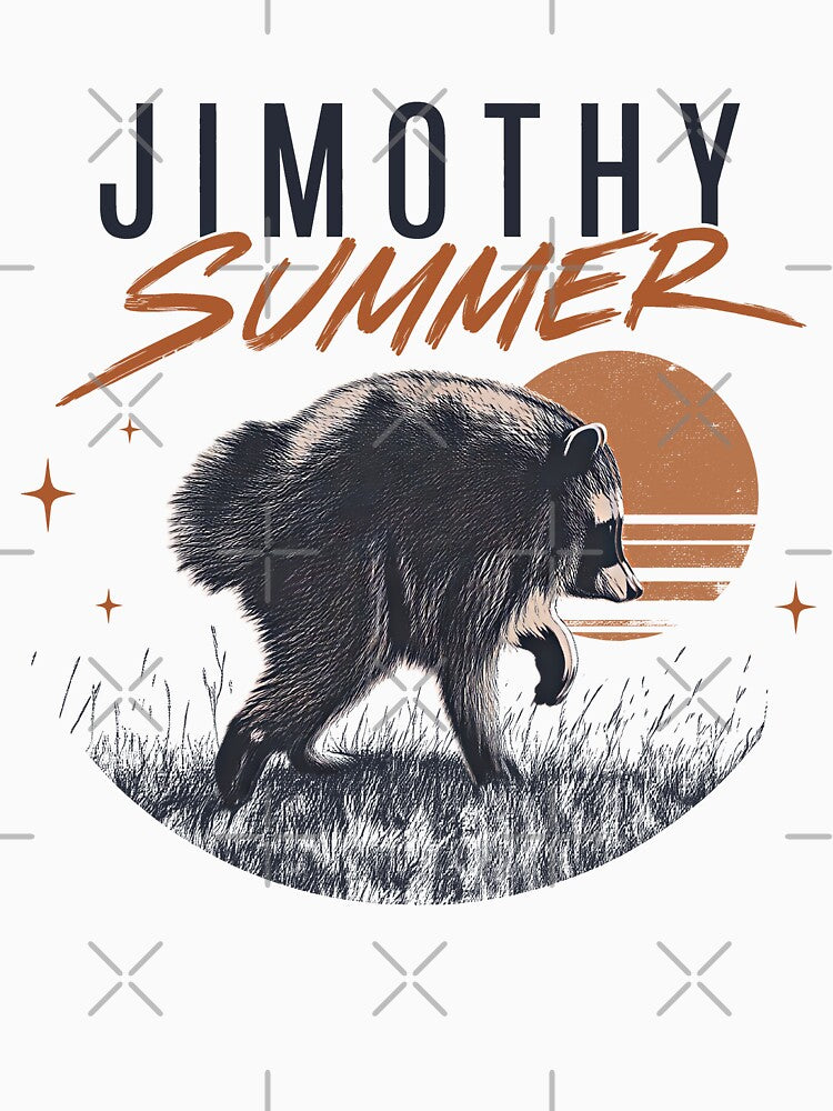 Team Jimothy Raccoon  Funny Jimothy Raccoon Seattle Feral Legend by gear-posters