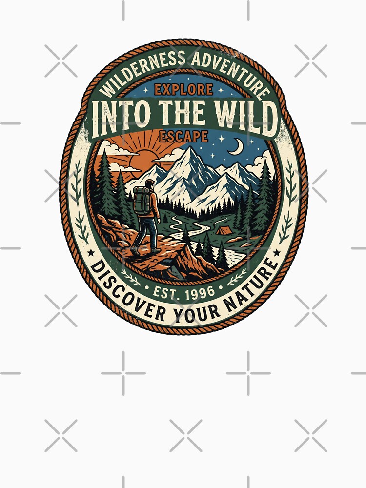 Into The Wild - Discover Your Nature by RetroTrailCo