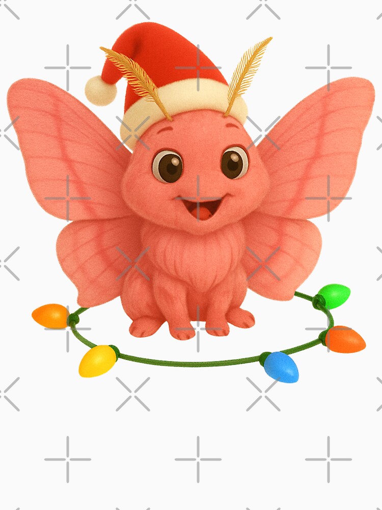 Christmas Pink Bellworm Moth by Sillytoe