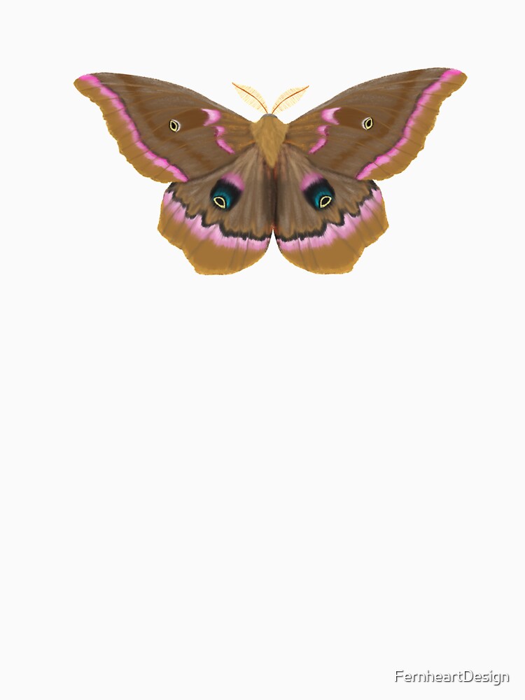 Polyphemus Moth by Fernheart Designs