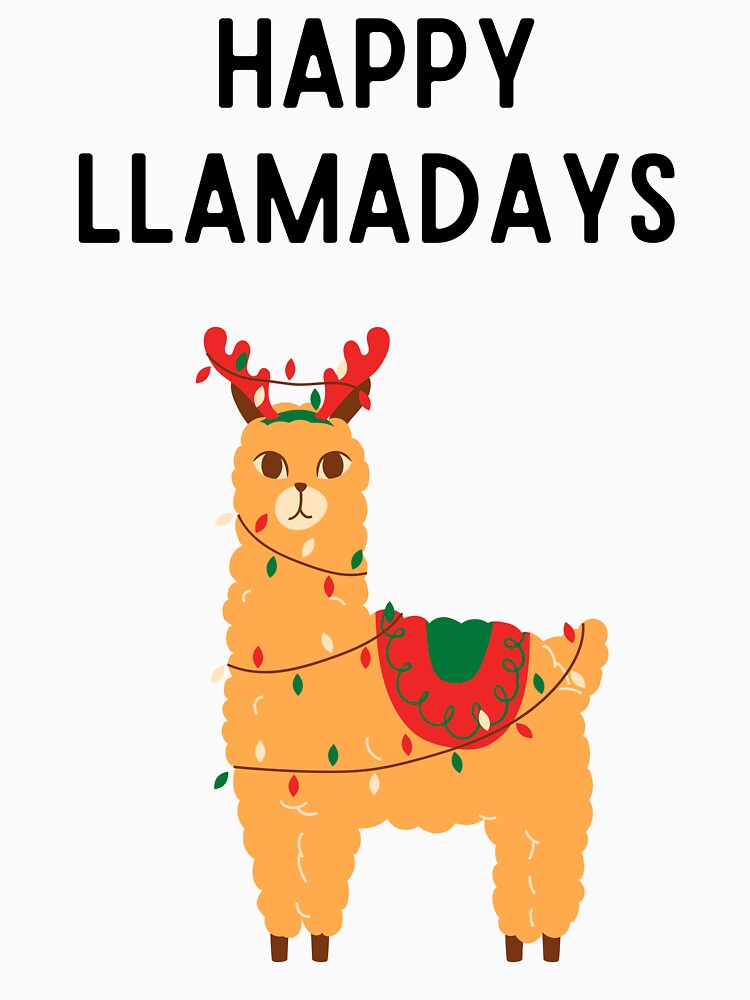 Happy Llamadays by Kristin Orsi