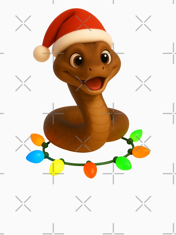 Olive Python Christmas Lights by Sillytoe