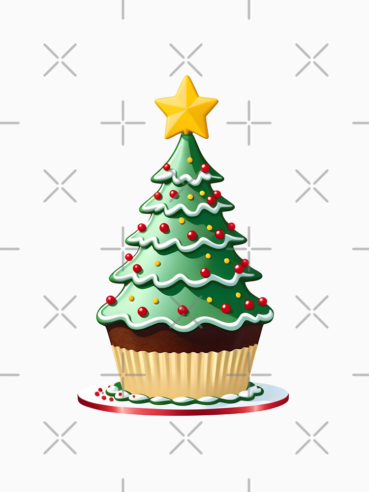 Christmas Tree Cake 02 by HappyDigiart