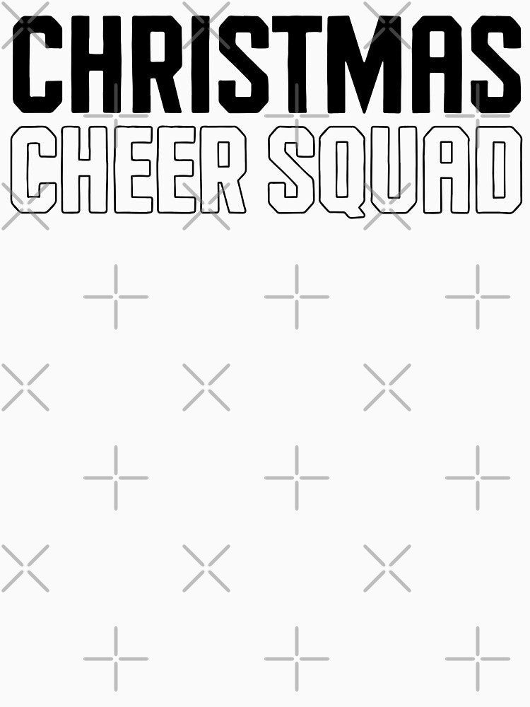 Christmas Cheer Squad - Black by deathxdesign