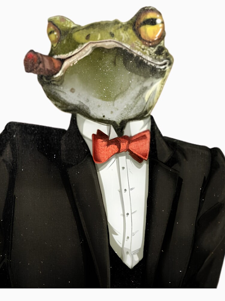 Gentleman Frog by SurrealSproutz