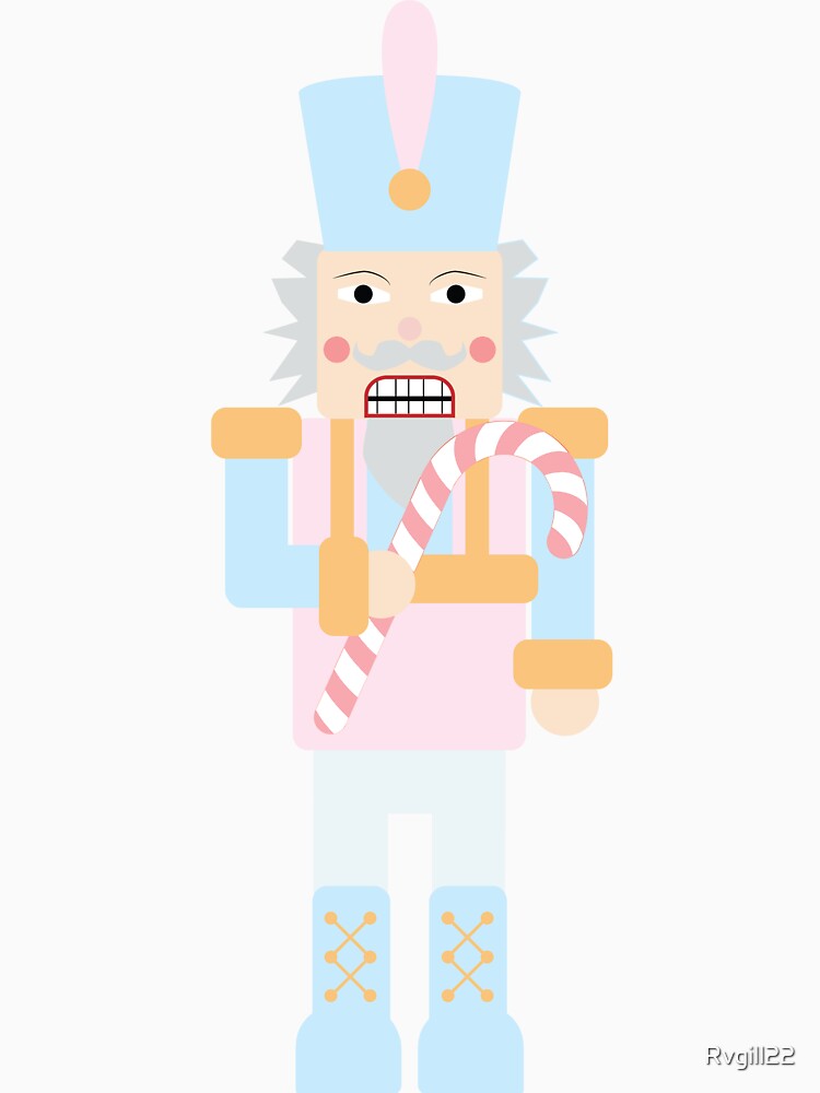 Pastel Nutcracker with Candy Cane by Rvgill22