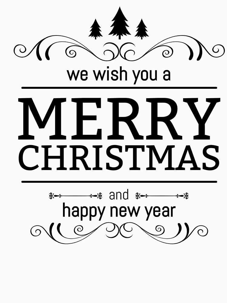 Merry Christmas Santa Hat Reindeer Christmas Long Sleeve T-shirt Christmas T shirt Women's Christmas Shirts Holiday Christmas New Year Gift, Happy New Year Shirt, Happy New Year Party Shirt by ILTS