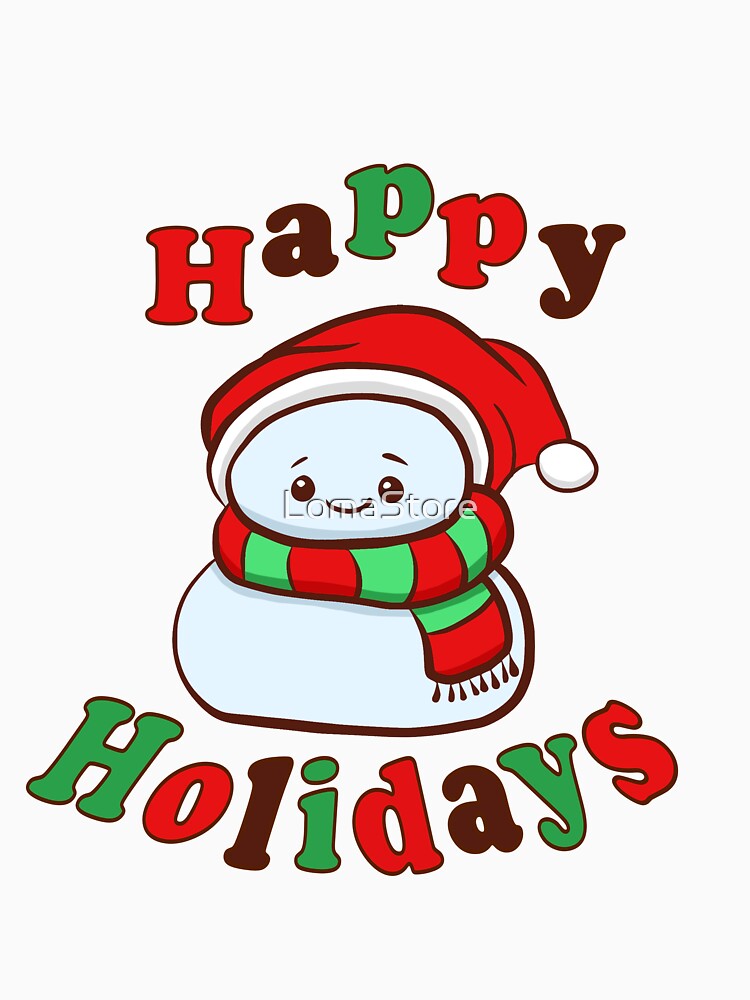 Cute Snowman Holidays Gift!! by LomaStore