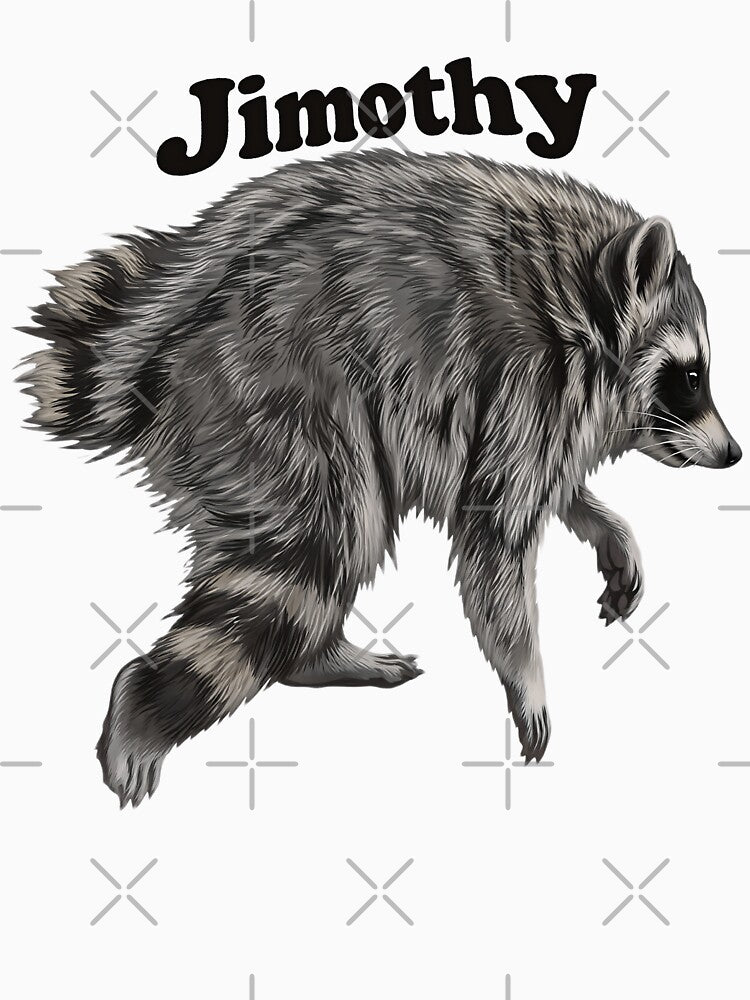 Jimothy Viral Raccoon  Funny Trash Panda Wildlife by gear-posters