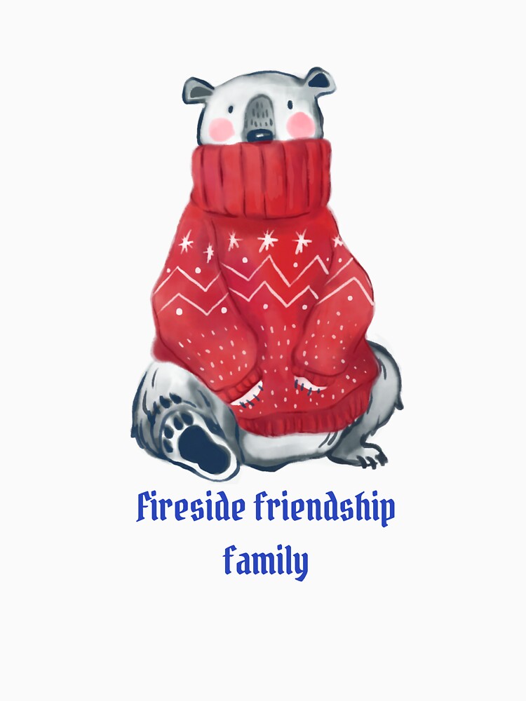 Fireside friendship christmas by BreadnButter97