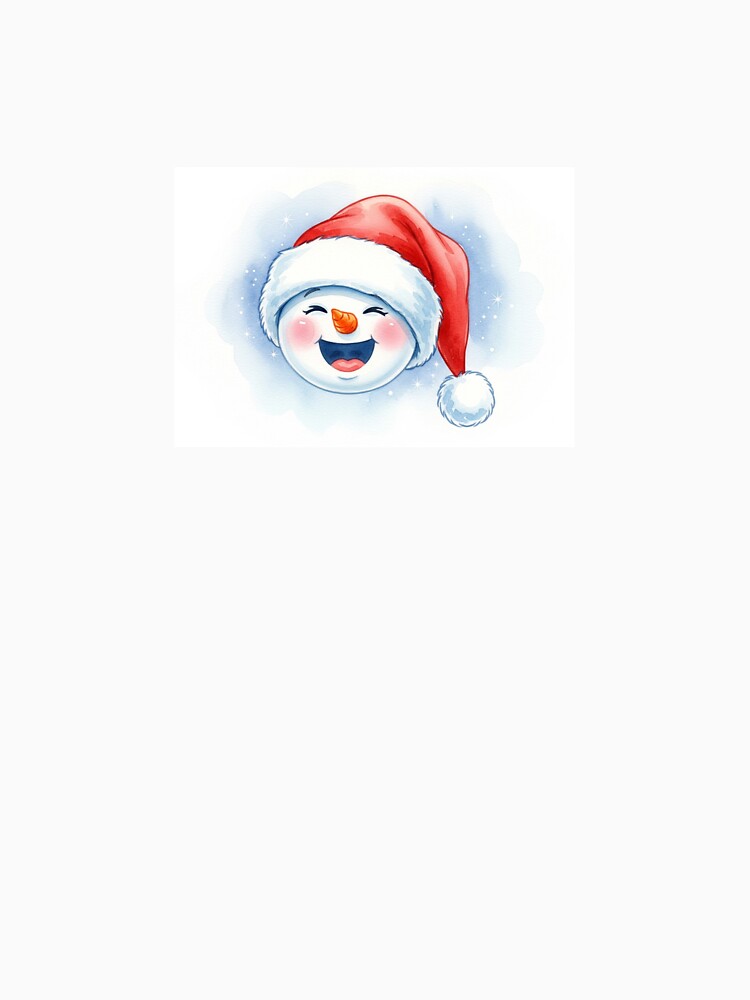 Cute laughing snowman by mayatA-rt