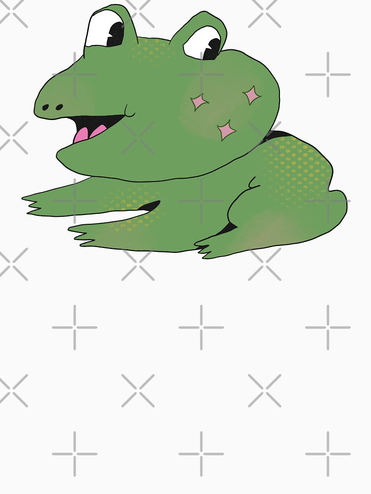 Star Cheeks Frog (Purple) by yellowflowerhut