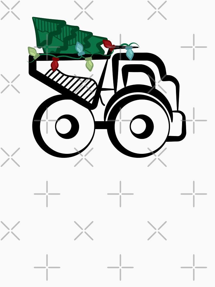 Christmas Dump Truck by Holly Norine Design