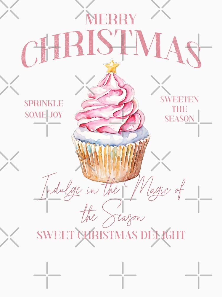 Sweet Christmas Delight - Christmas Cupcake Coquette by InspireHubWear