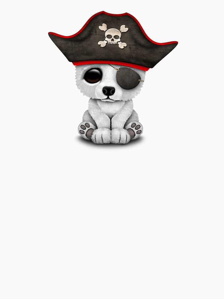 Cute Baby Polar Bear Pirate by JeffBartels
