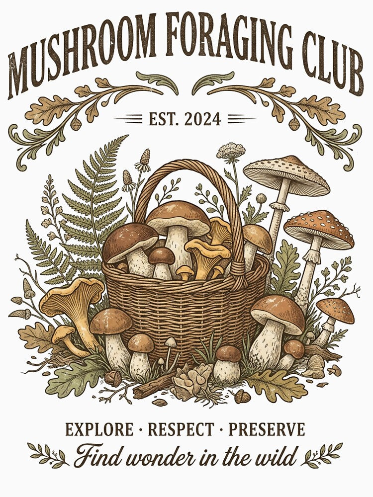 Mushroom Foraging Club by JILL-RIGGS