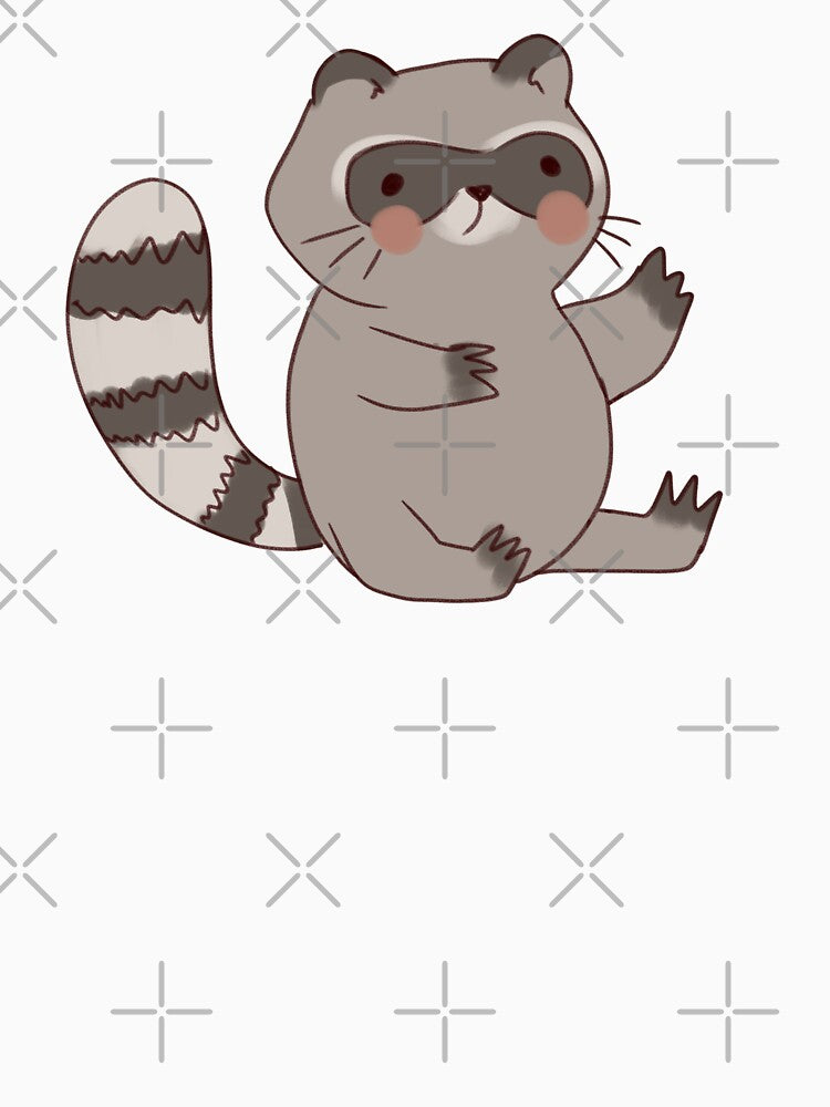 Cute Raccoon illustration by Mayarart
