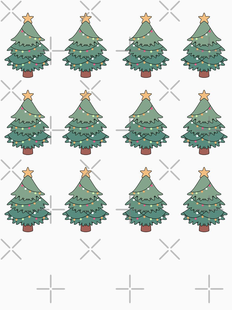 christmas tree sticker by Zoey - Suthasinee