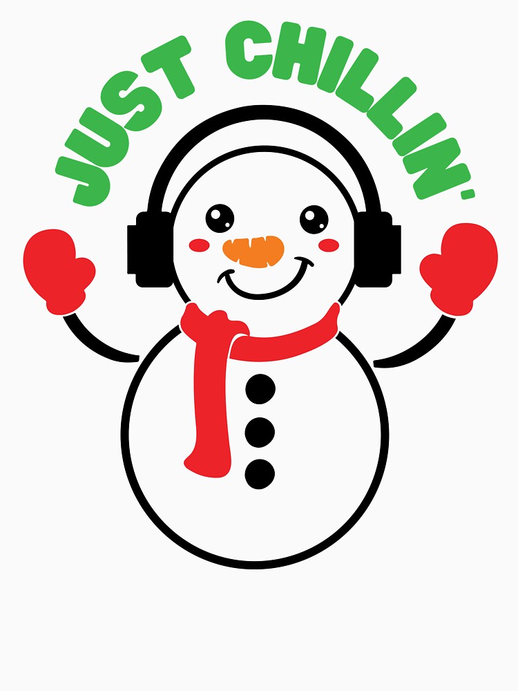 Just Chillin Snowman by BlackSnowShop