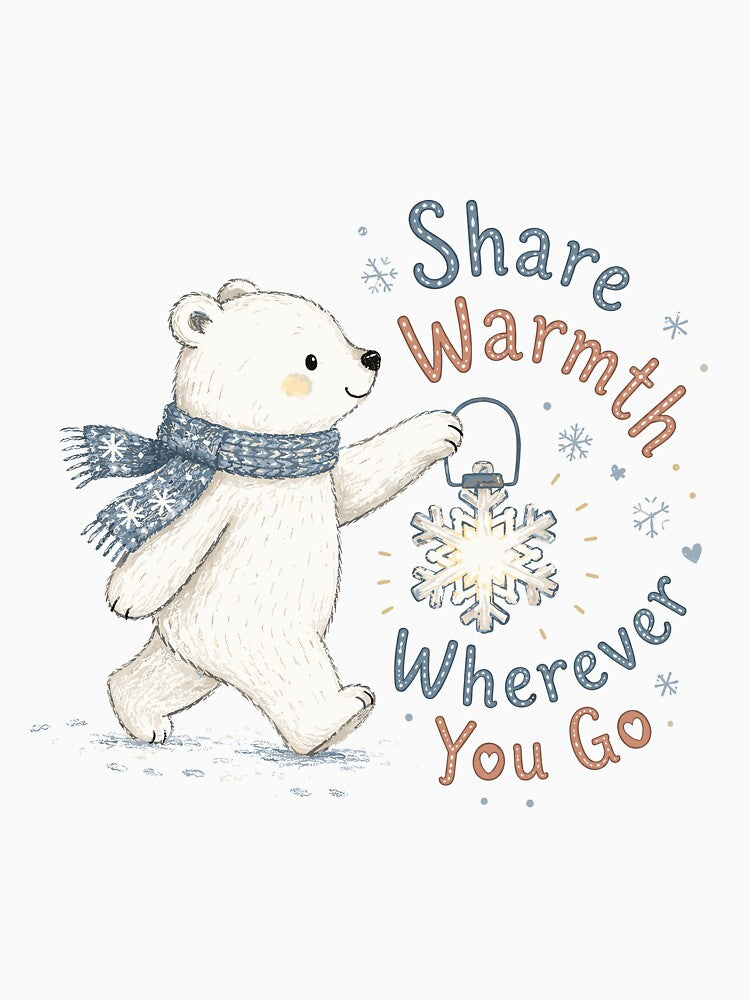 Frosty Friend - Cute Polar Bear Nursery by bapupa