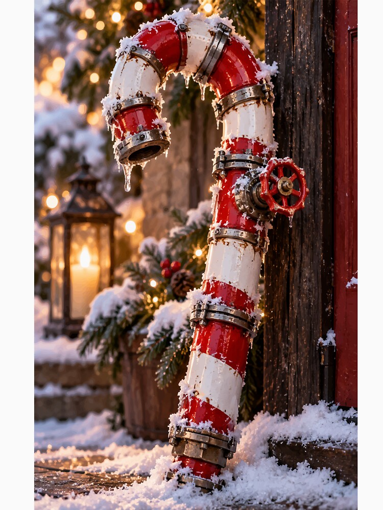Candy Cane Pipe Fittings by AbstractAnom