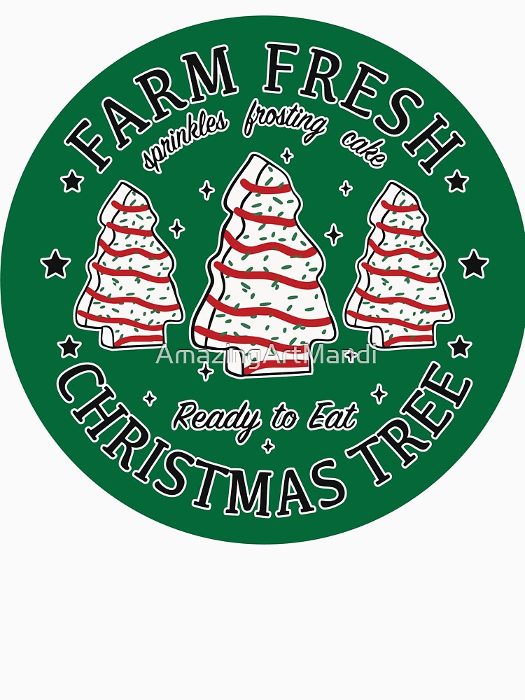 Christmas Tree Cake by AmazingArtMandi