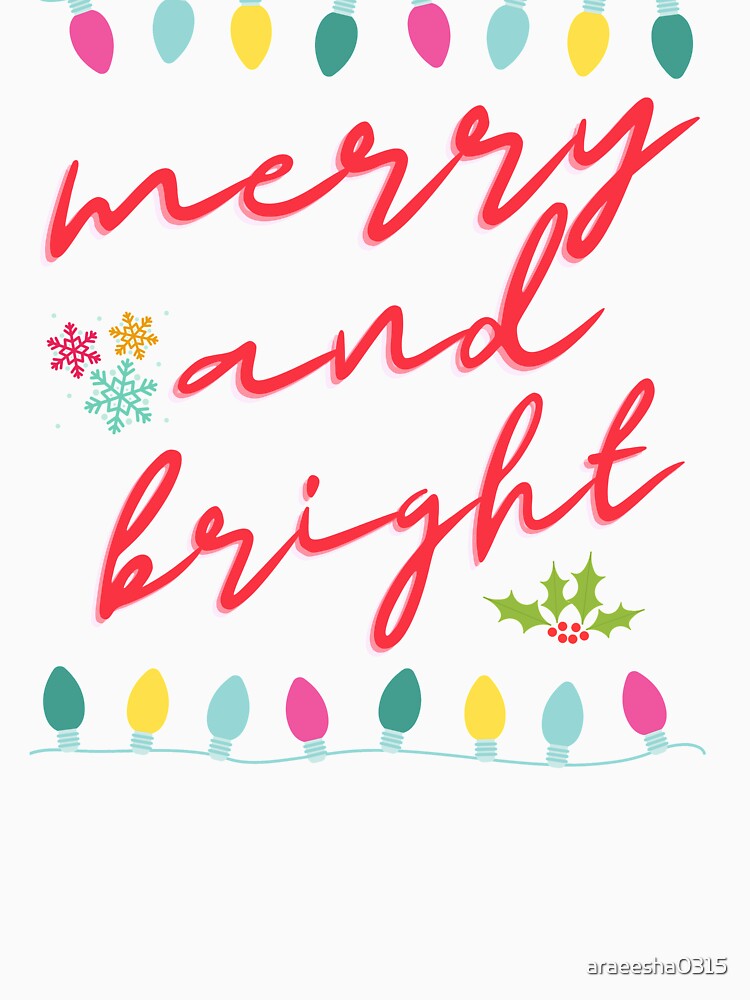 Merry And Bright | Christmas by araeesha0315