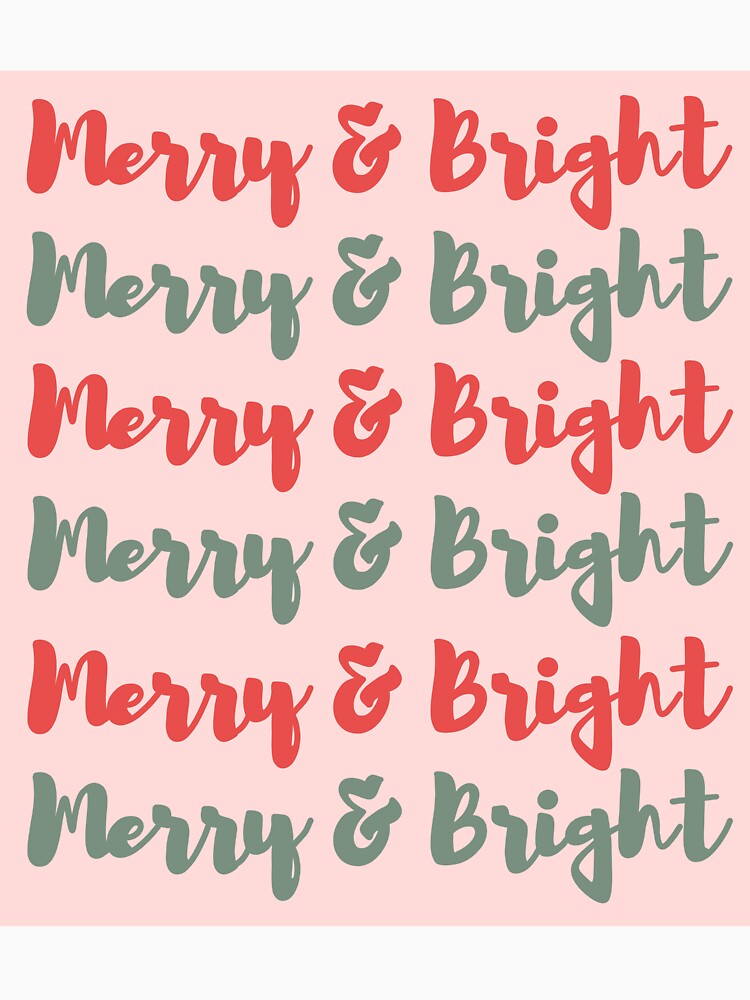 Merry & Bright Christmas by WildeandCo