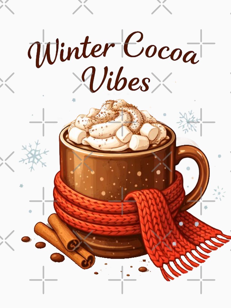 Winter Hot Cocoa – Cozy Cocoa Mug Illustration | Winter Cocoa Vibes by Globalcitytees
