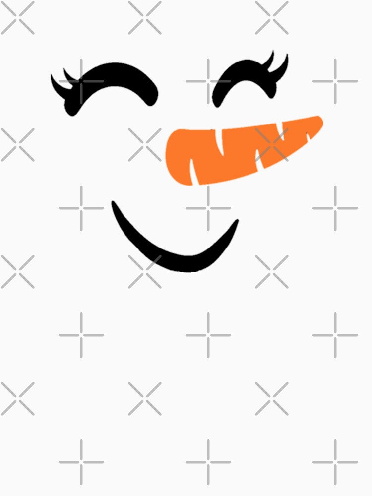 Snowman face by pnkpopcorn