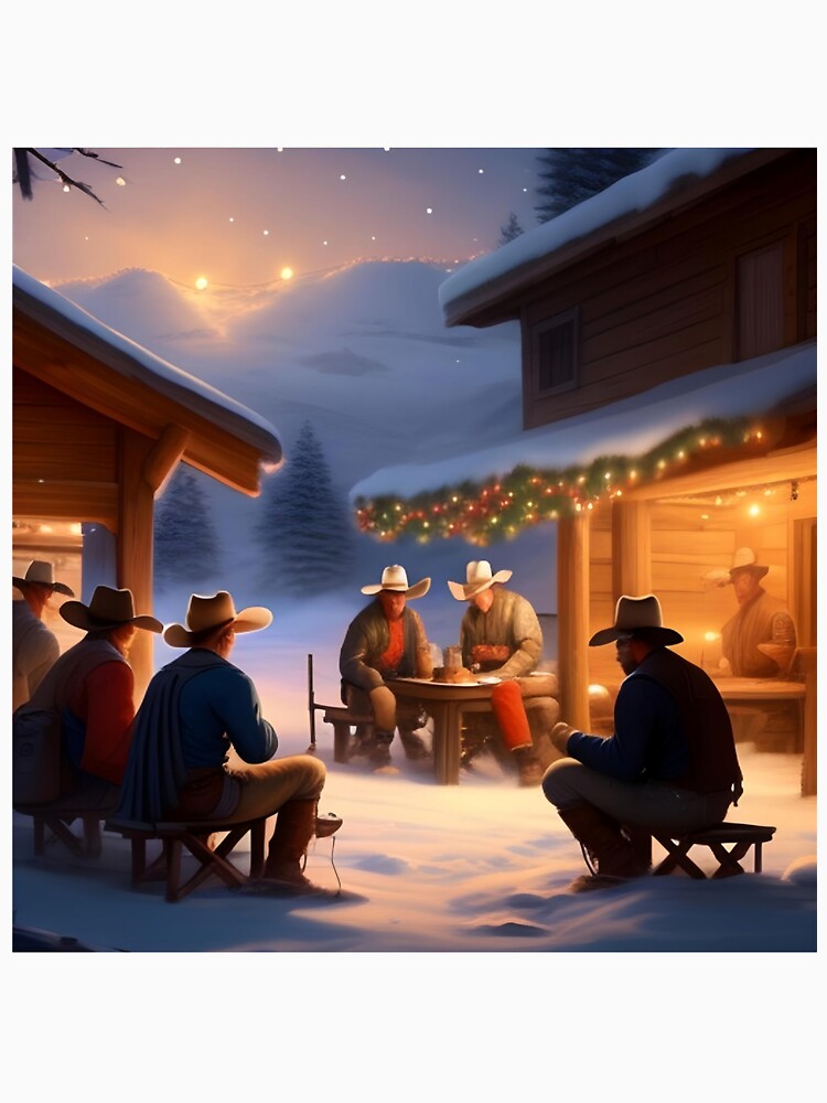Cowboy and Cowgirl Christmas NO.27-  (7) by SpecialForceART