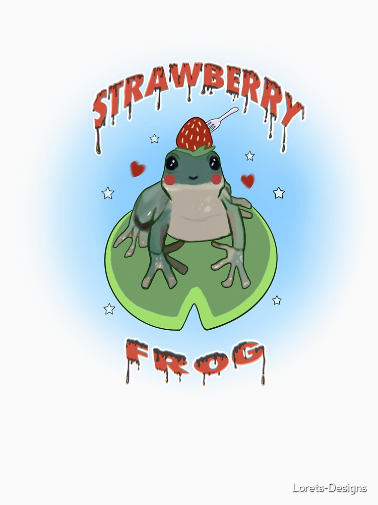 Strawberry Frog by Lorets-Designs