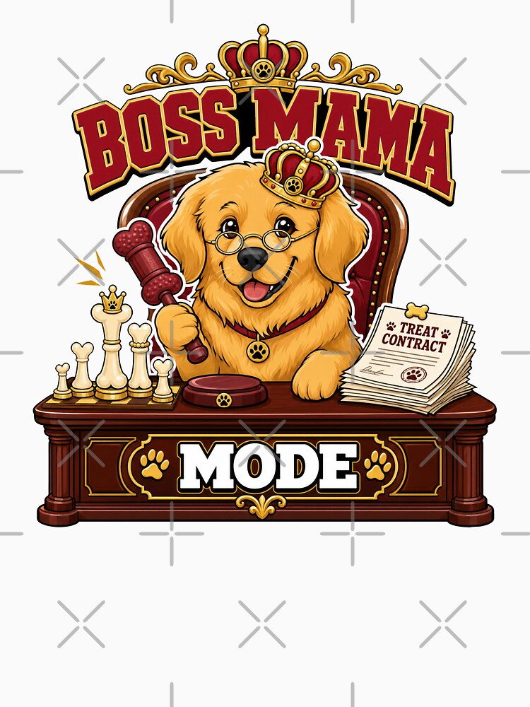 Dog Mama Boss Mode by zoughlal