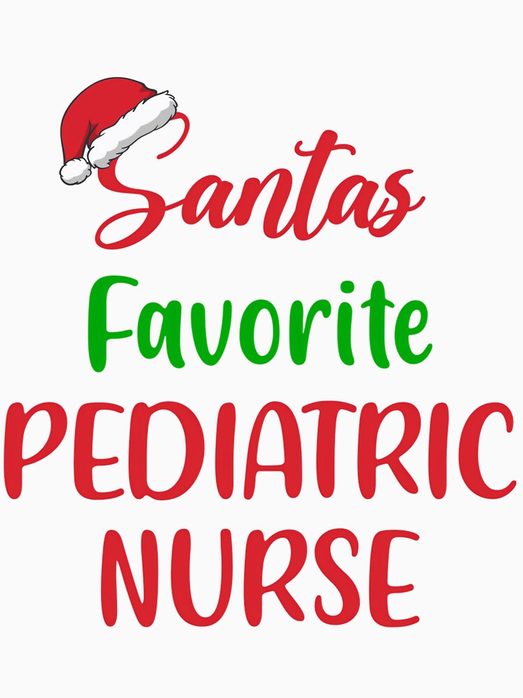 Classic Favorite Santas Nurse Merry Christmas Retro Vintage by Olincristie